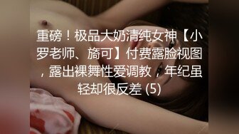 重磅！极品大奶清纯女神【小罗老师、旖可】付费露脸视图，露出裸舞性爱调教，年纪虽轻却很反差 (5)