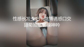 性感长发少妇，跳舞诱惑口交舔菊抽插猛操呻吟