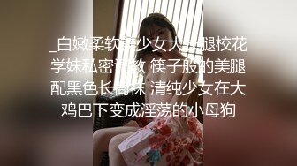 _白嫩柔软美少女大长腿校花学妹私密调教 筷子般的美腿配黑色长筒袜 清纯少女在大鸡巴下变成淫荡的小母狗