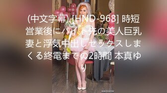 (中文字幕) [HND-968] 時短営業後にバイト先の美人巨乳妻と浮気中出しセックスしまくる終電までの2時間 本真ゆり