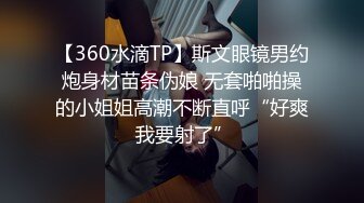 【360水滴TP】斯文眼镜男约炮身材苗条伪娘 无套啪啪操的小姐姐高潮不断直呼“好爽 我要射了”